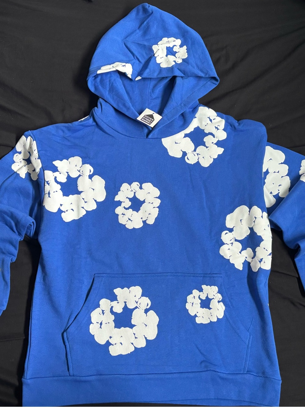 Brand New w/ Tags Medium DENIM TEARS Men's Blue Hoodie
